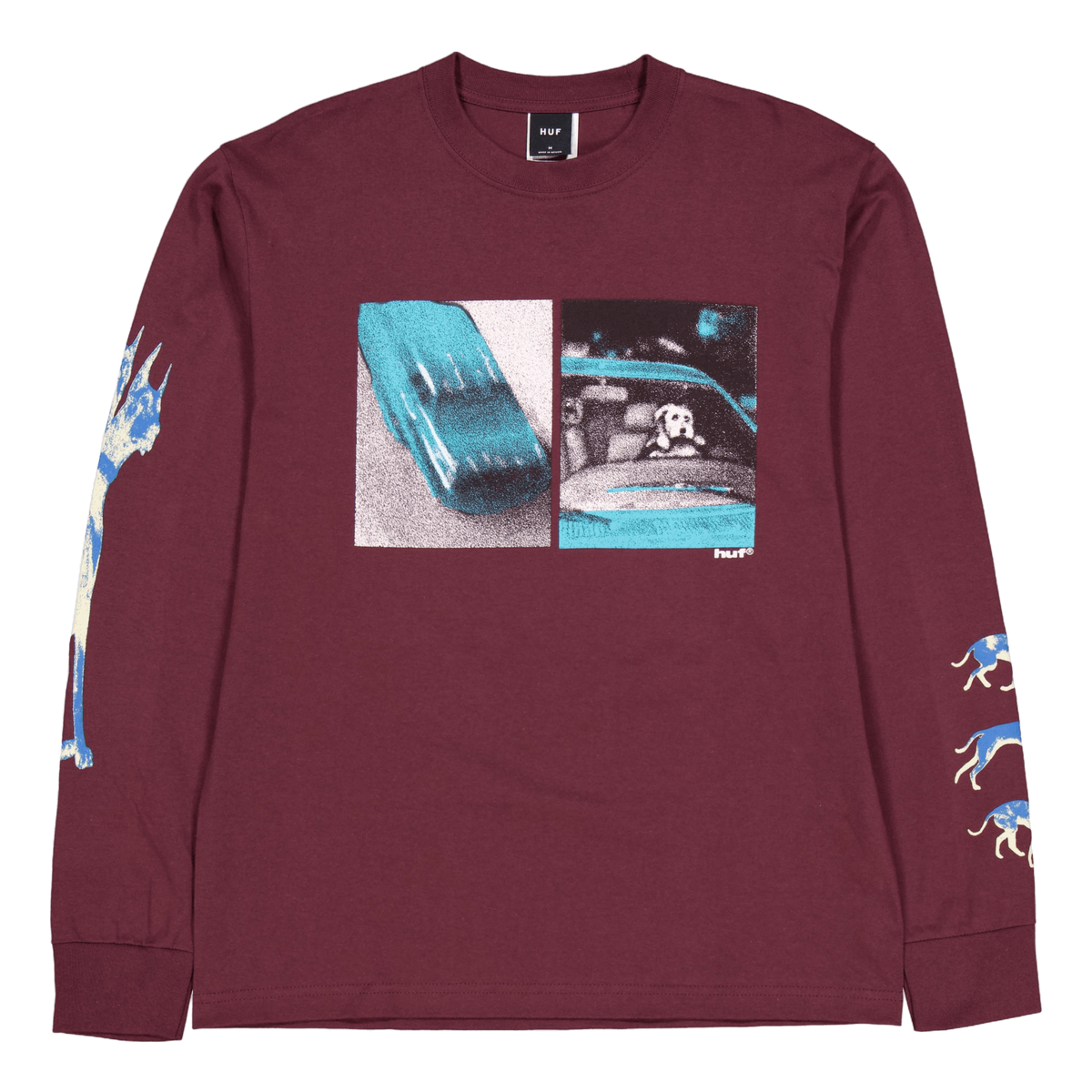 Red Means Go L/s Tee Eggplant