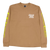 Huf One Sound L/s Tee Camel