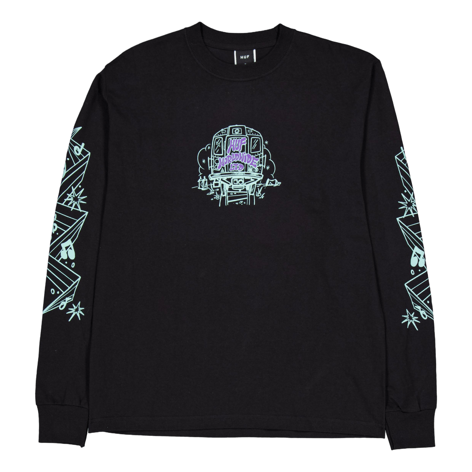 Benchin' L/s Tee Black