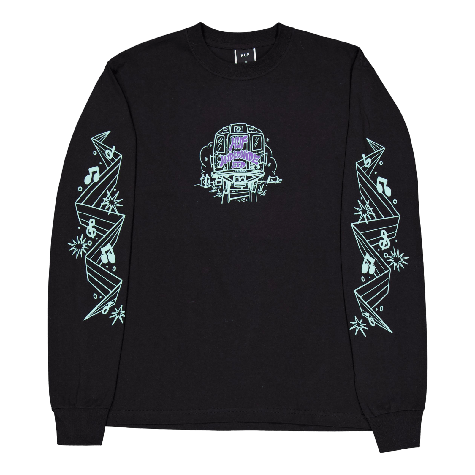 Benchin' L/s Tee Black