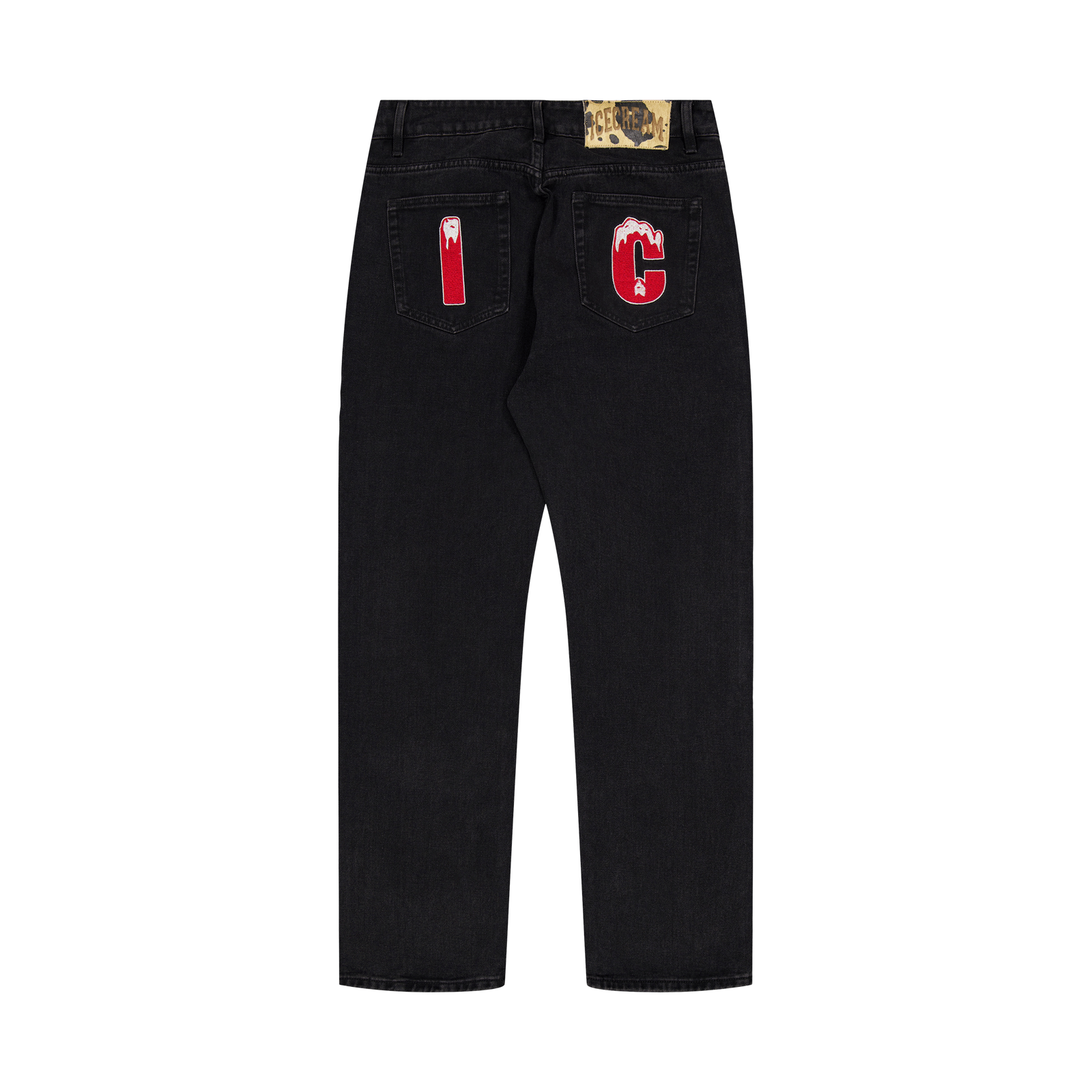 Running Dog Denim Pant Black