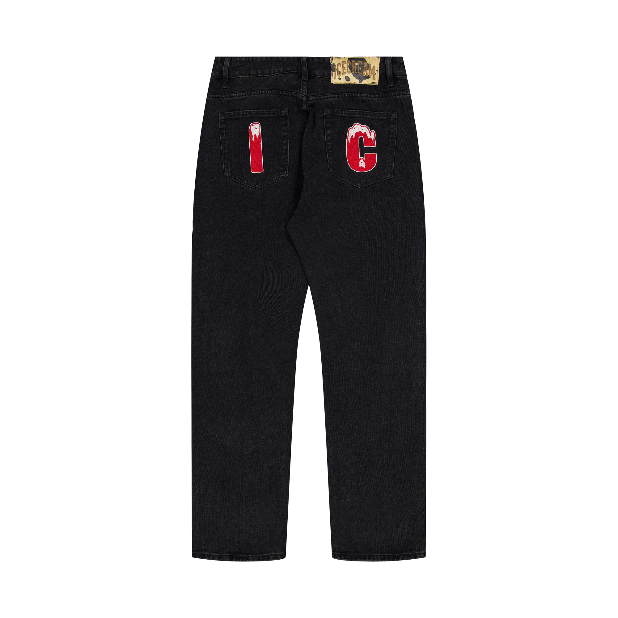 Running Dog Denim Pant Black