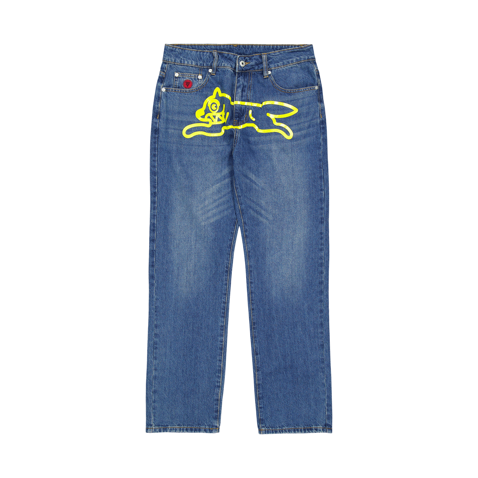 Running Dog Denim Pant Blue