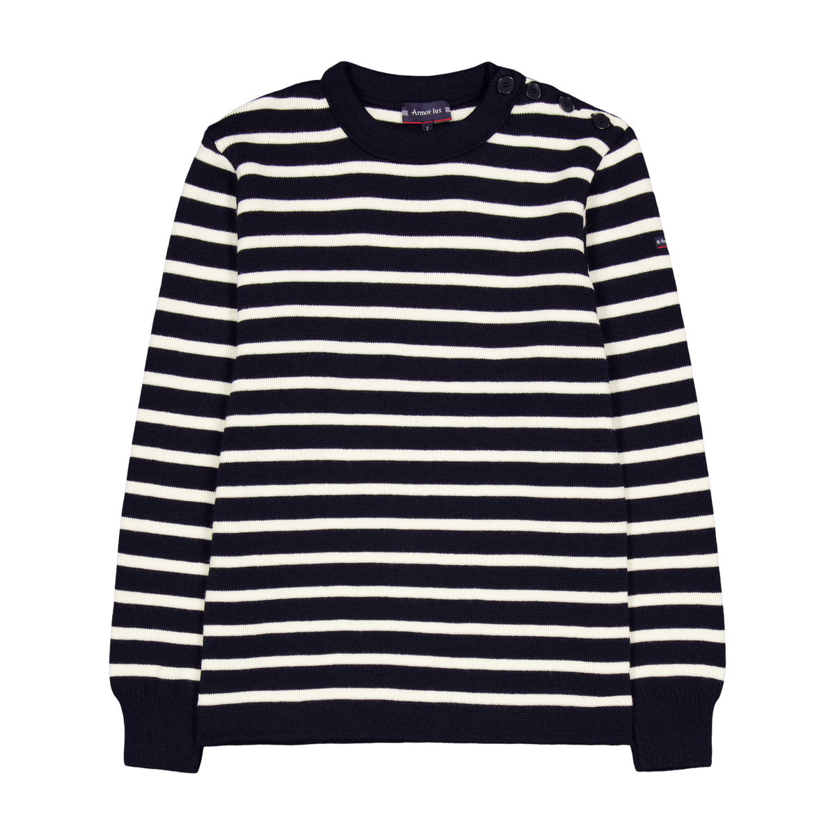 Pull Marin Rayé &quot;fou Rich Navy/nature