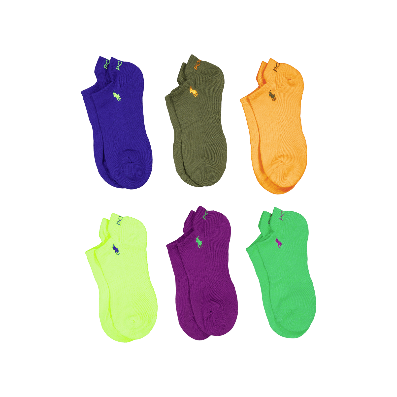 Polo Ralph Lauren Repreve - Polyester-6pk Double 6pk