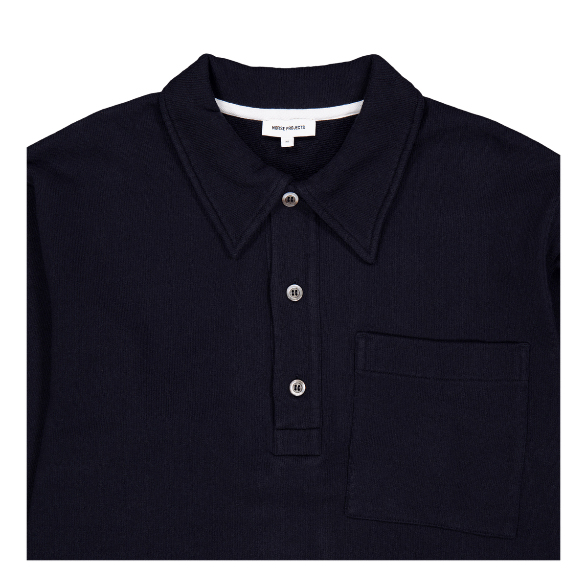 Fraser Relaxed Organic Loopbac Dark Navy