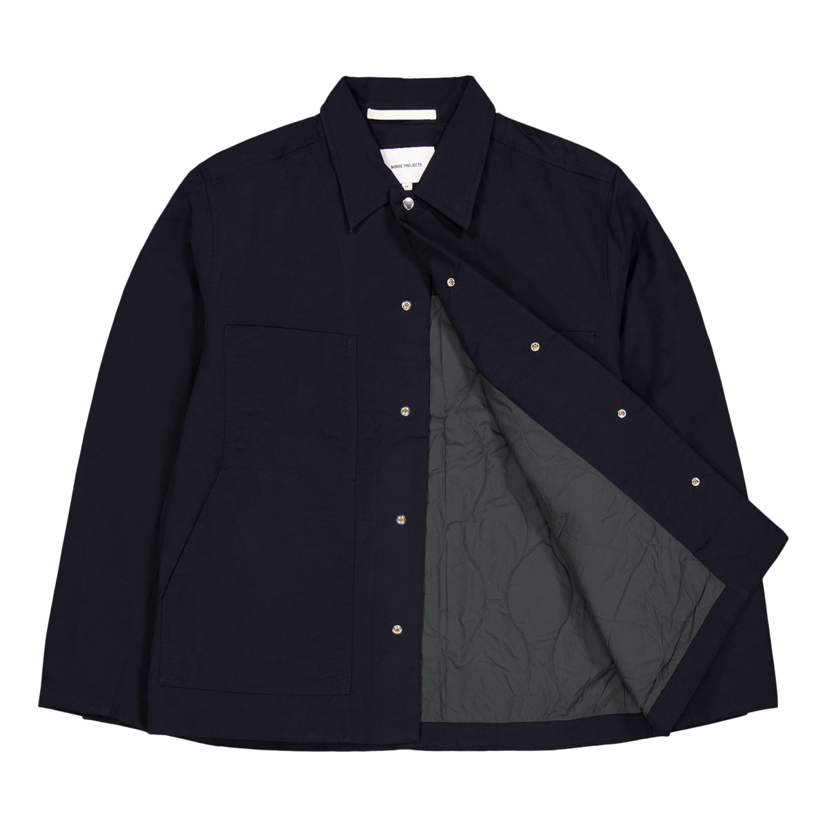 Pelle Waxed Nylon Insulated Ja Dark Navy