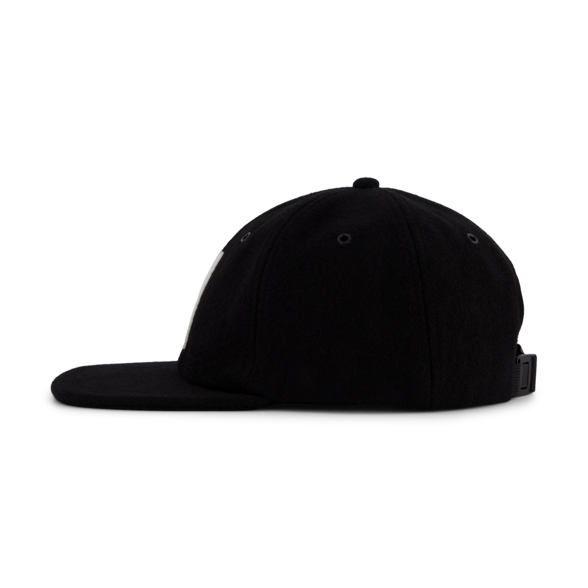 Wool Sports Cap Black
