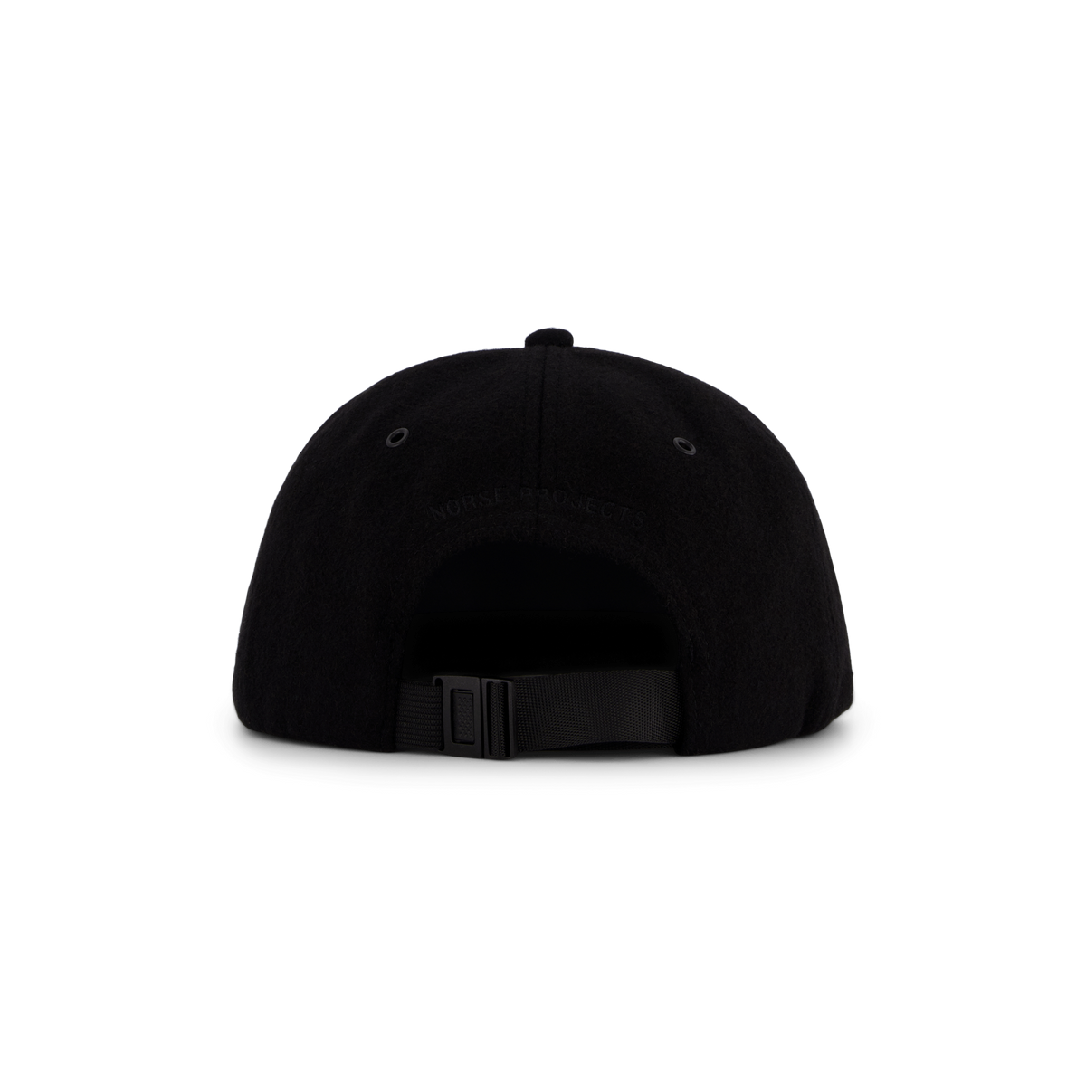 Wool Sports Cap Black