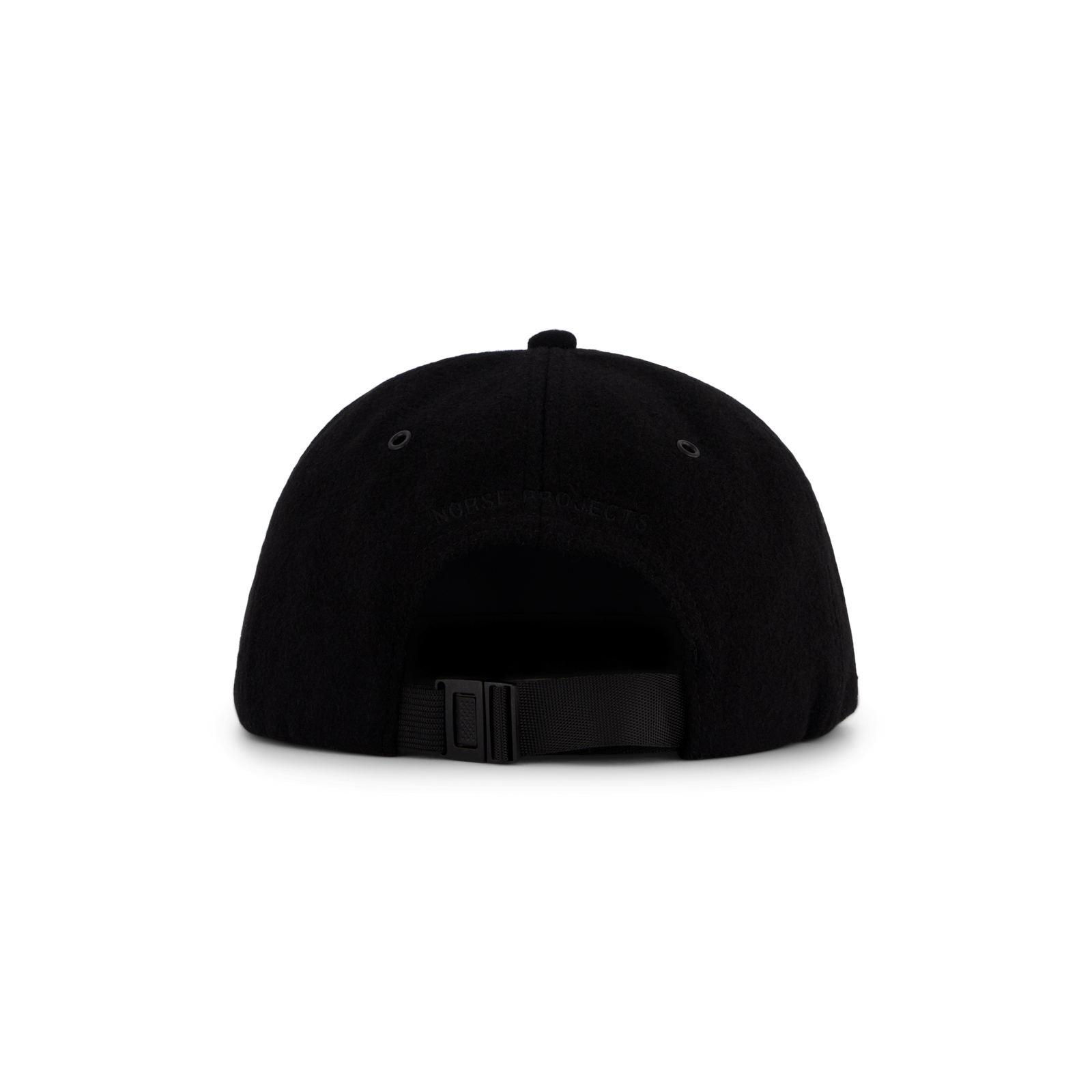 Wool Sports Cap Black