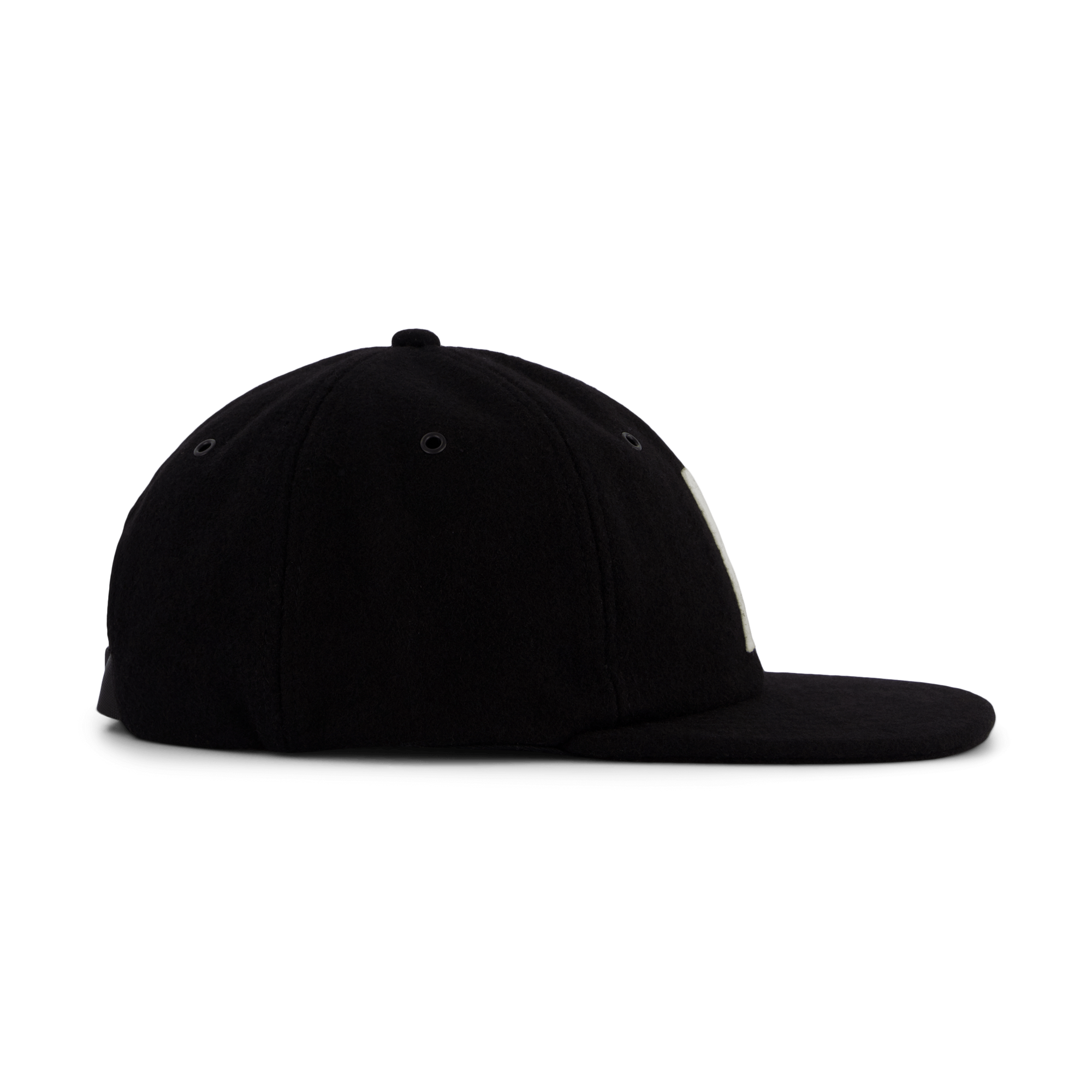 Wool Sports Cap Black