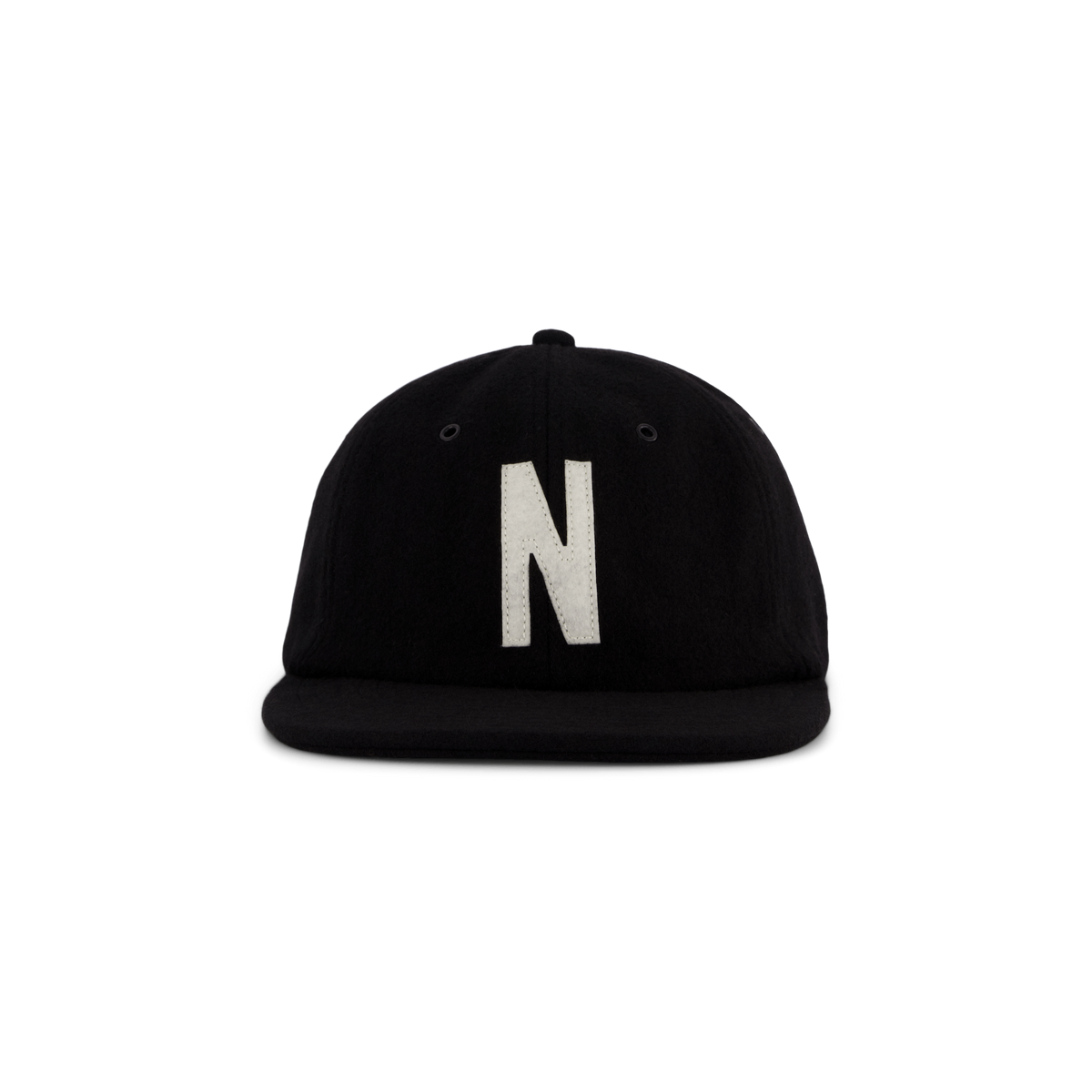 Wool Sports Cap Black