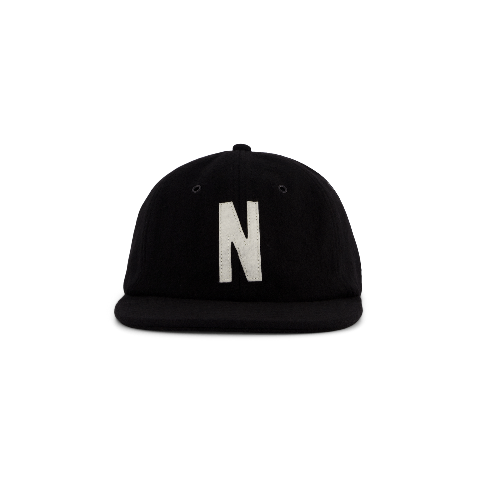 Wool Sports Cap Black