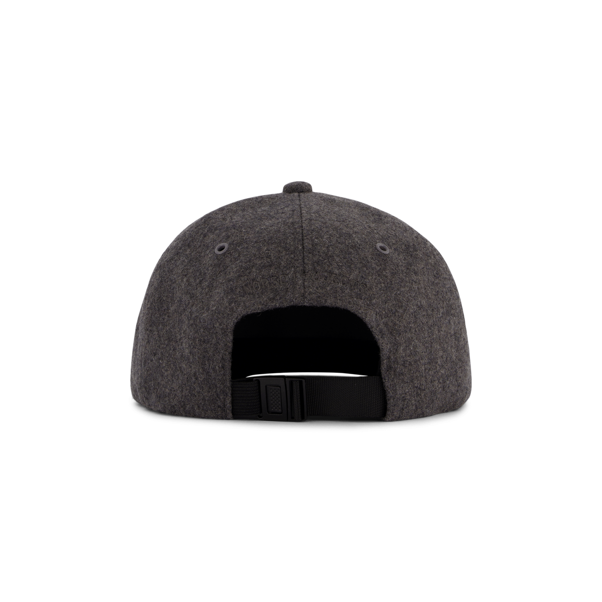 Wool Sports Cap Charcoal Melange