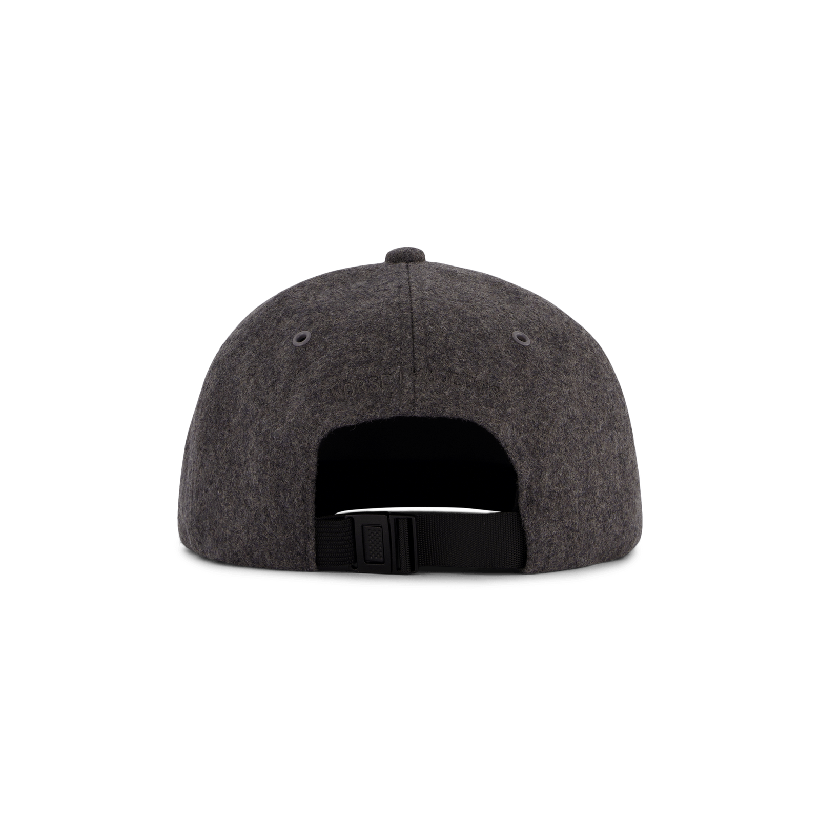 Wool Sports Cap Charcoal Melange