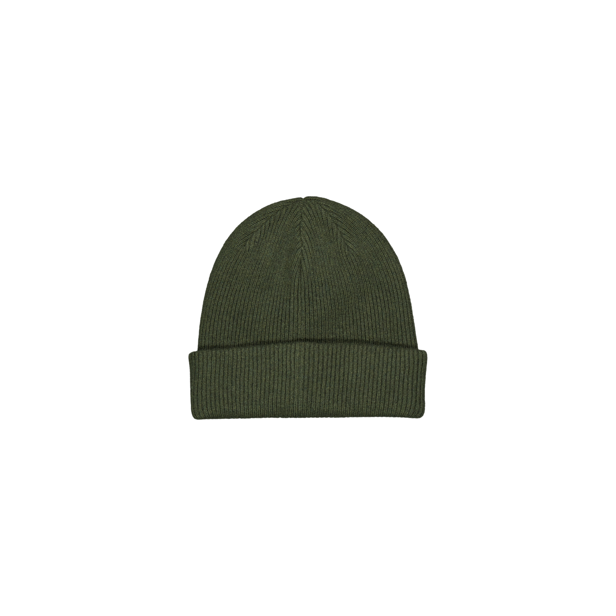 Merino Lambswool Beanie Army Green
