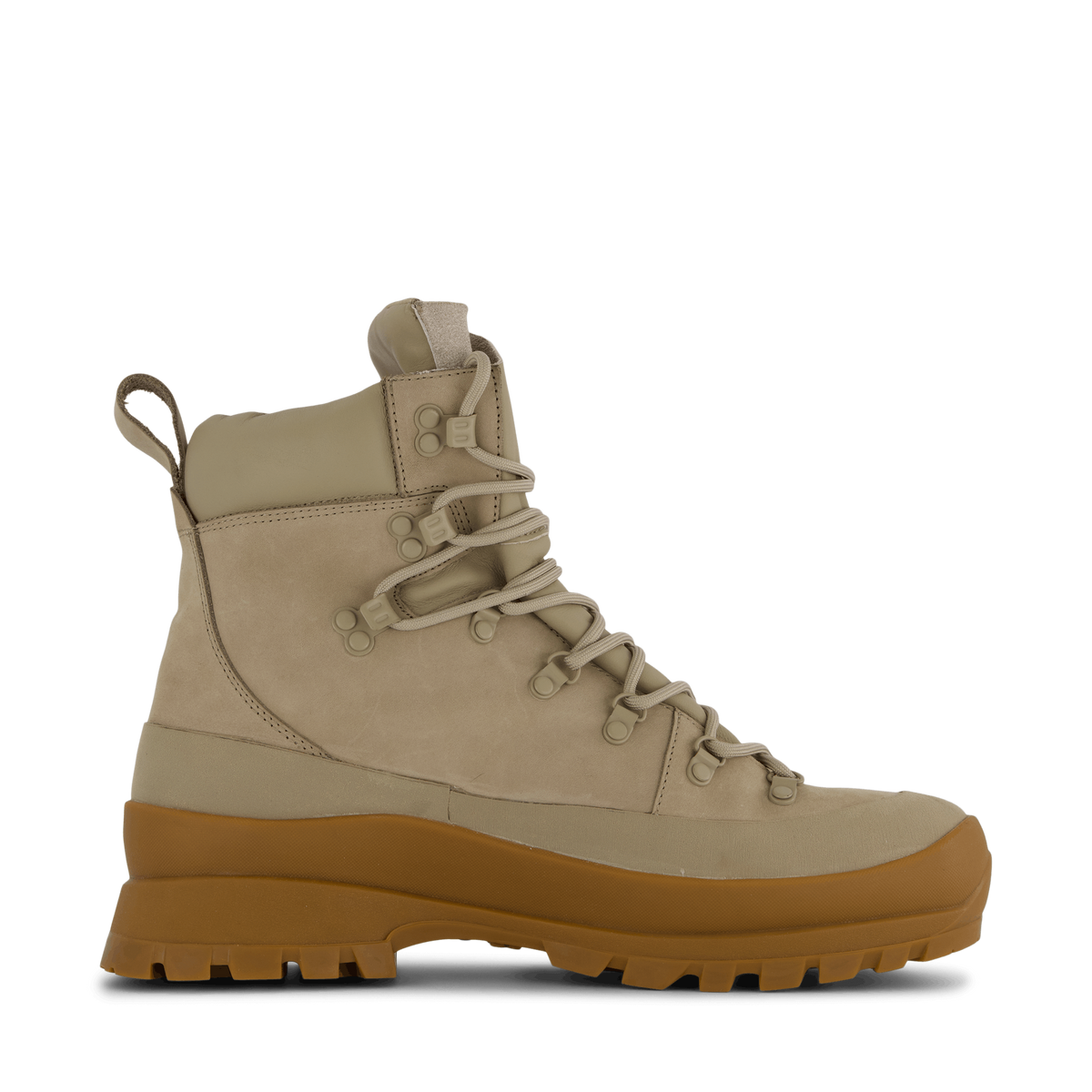 Leather Hiking Boot Khaki