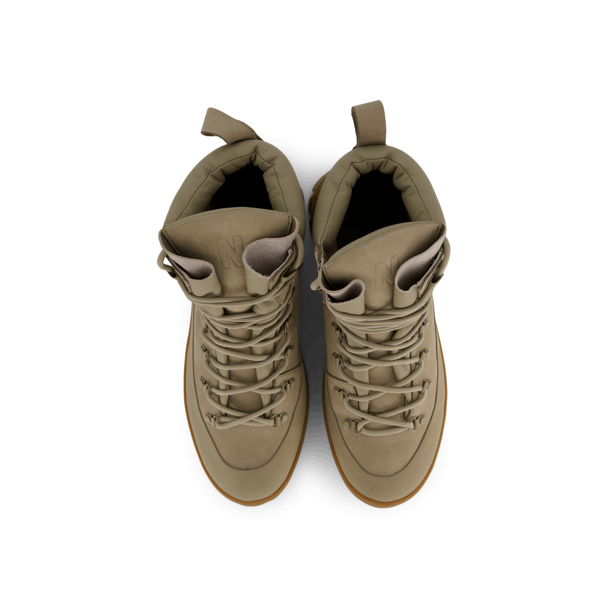 Leather Hiking Boot Khaki