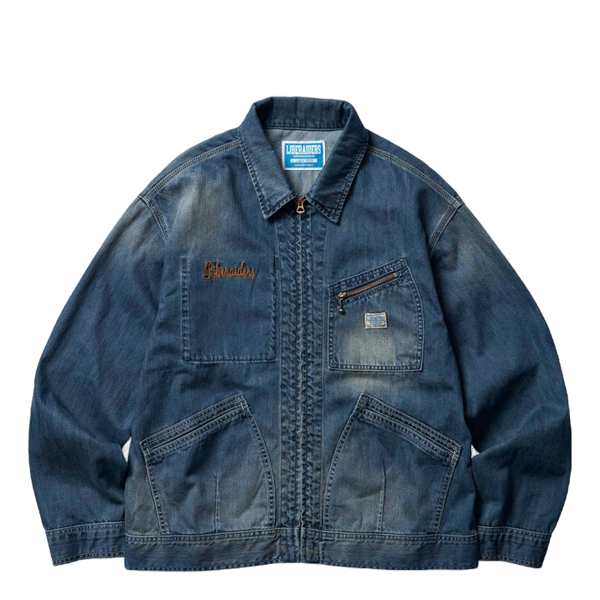 Liberaiders Zip Front Denim Jack | Caliroots.com