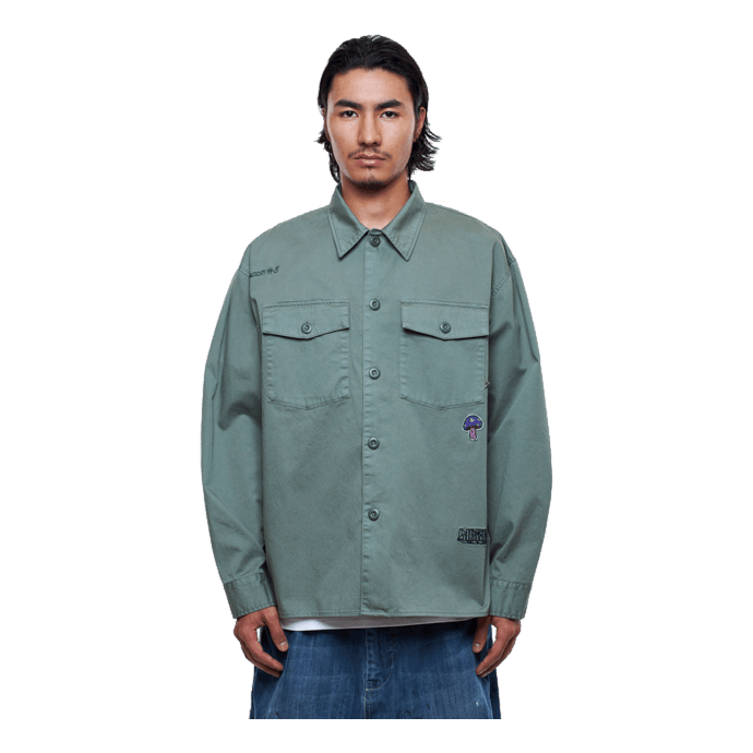 Garmentdyed Army Shirt Olive