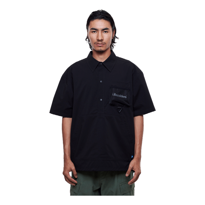 4way Stretch Half Shirt Black