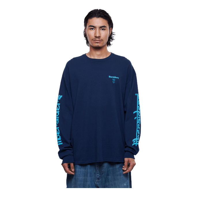Lr Logo L/s Tee Navy