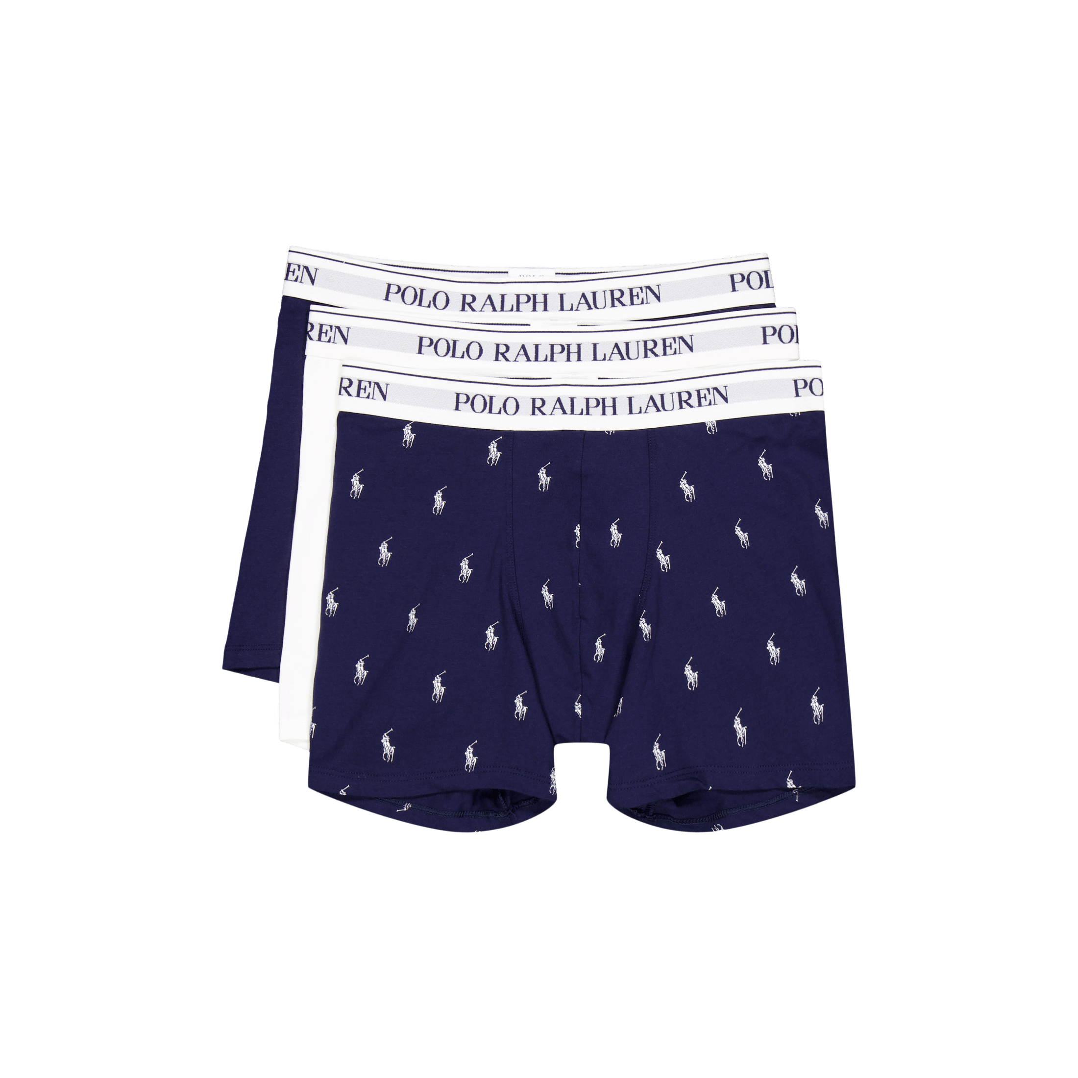 Boxer shorts Polo Ralph Lauren Stretch Cotton Boxer 3-Pack Blue