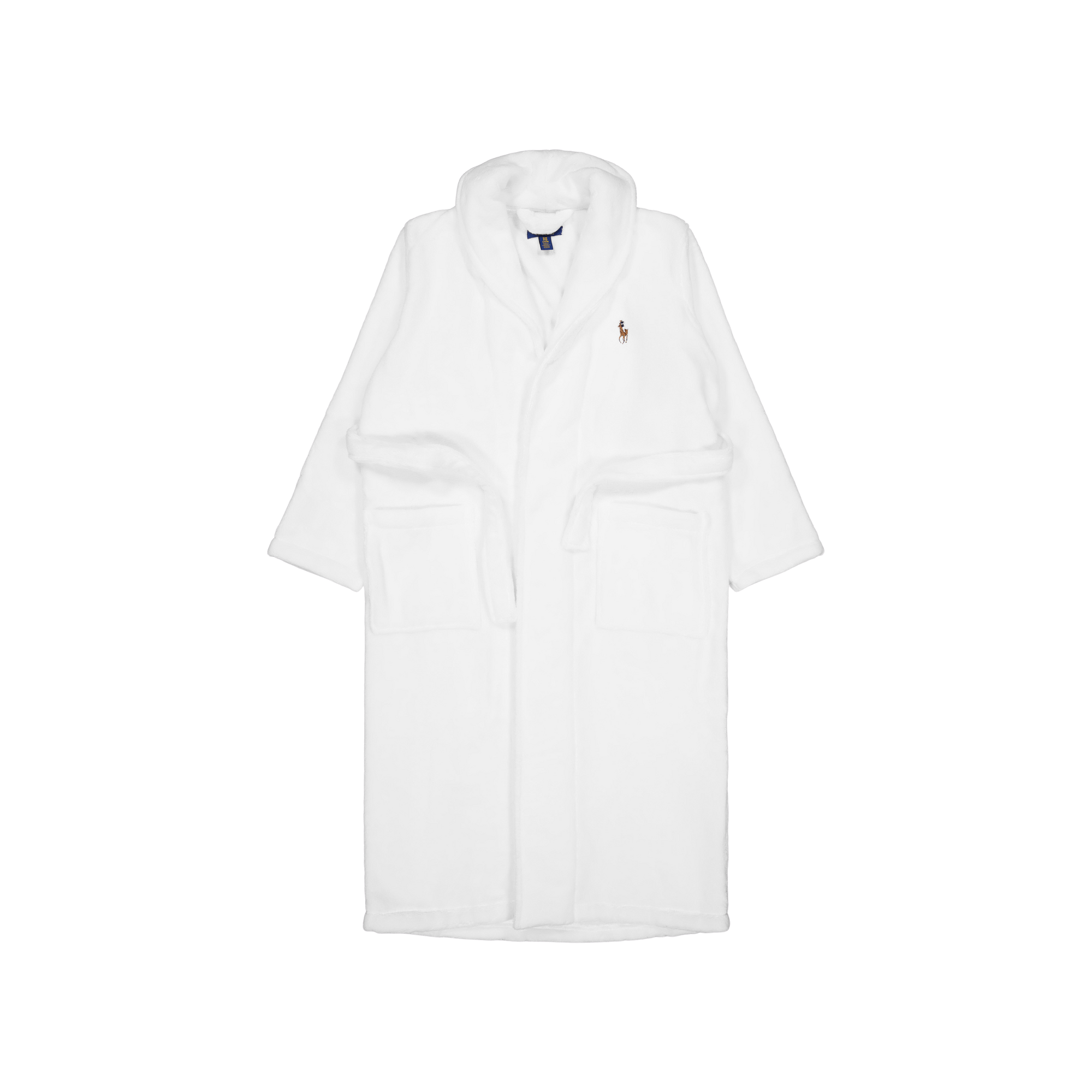 Cotton Terry Robe White