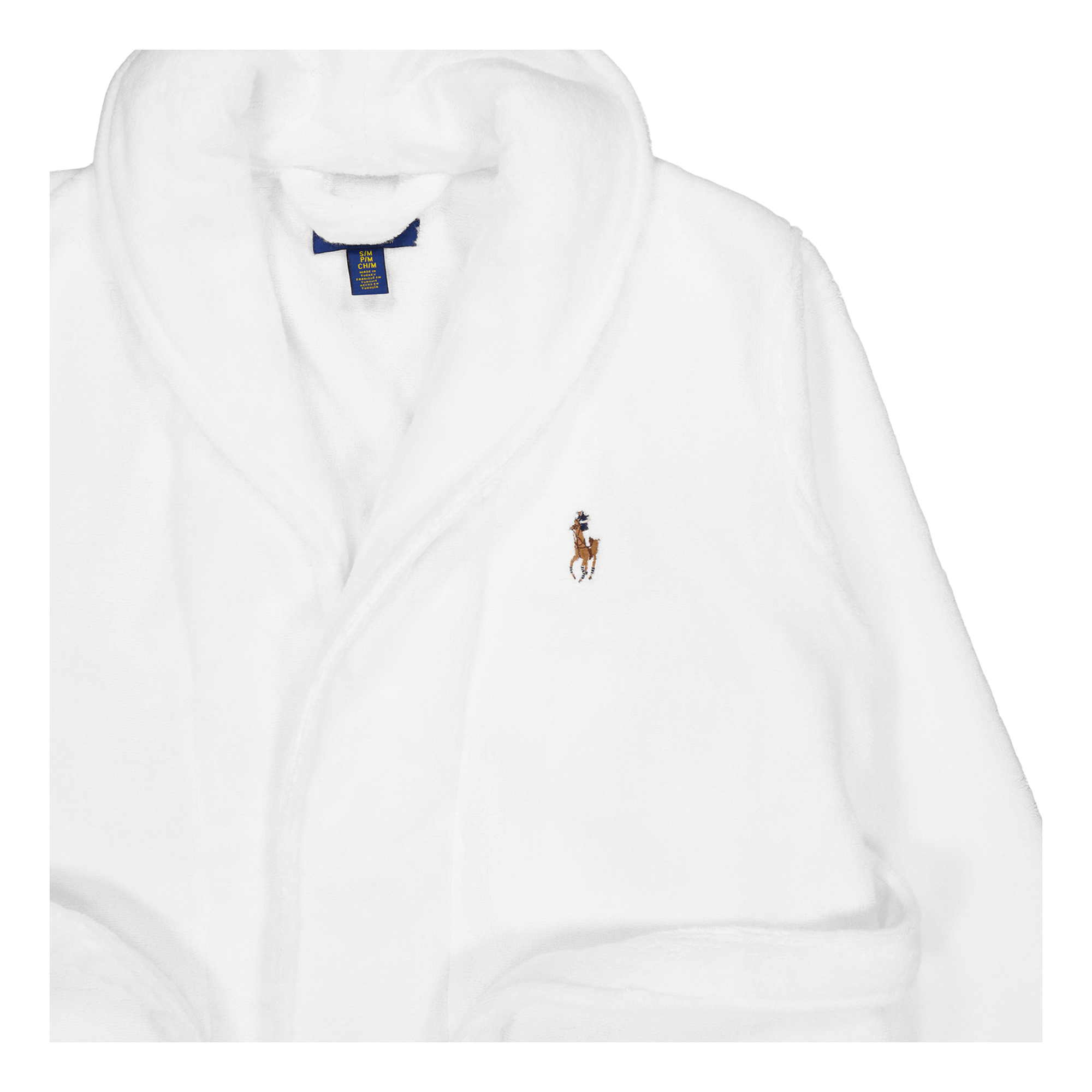 Cotton Terry Robe White