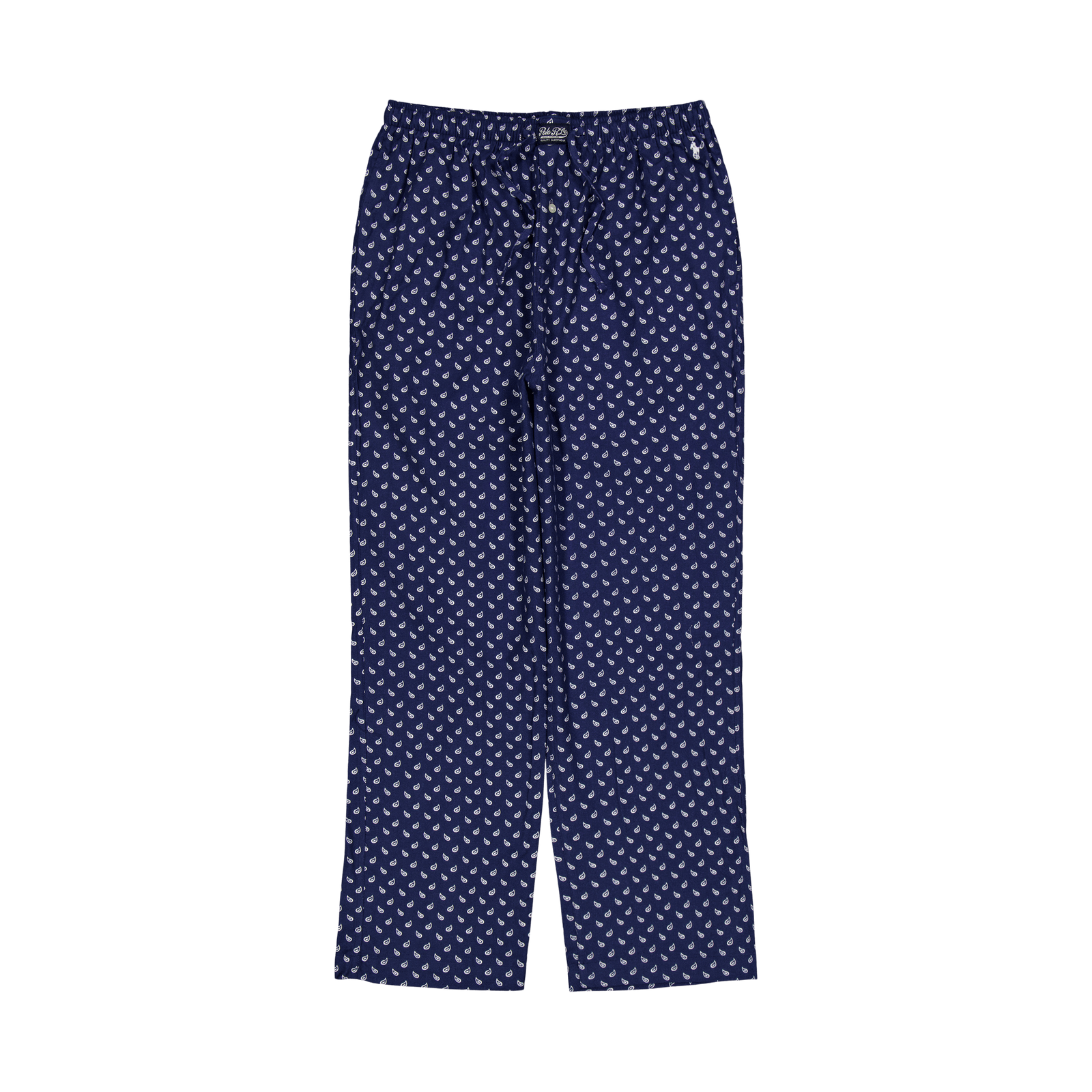 Plaid Flannel Pajama Set Navy Plaid