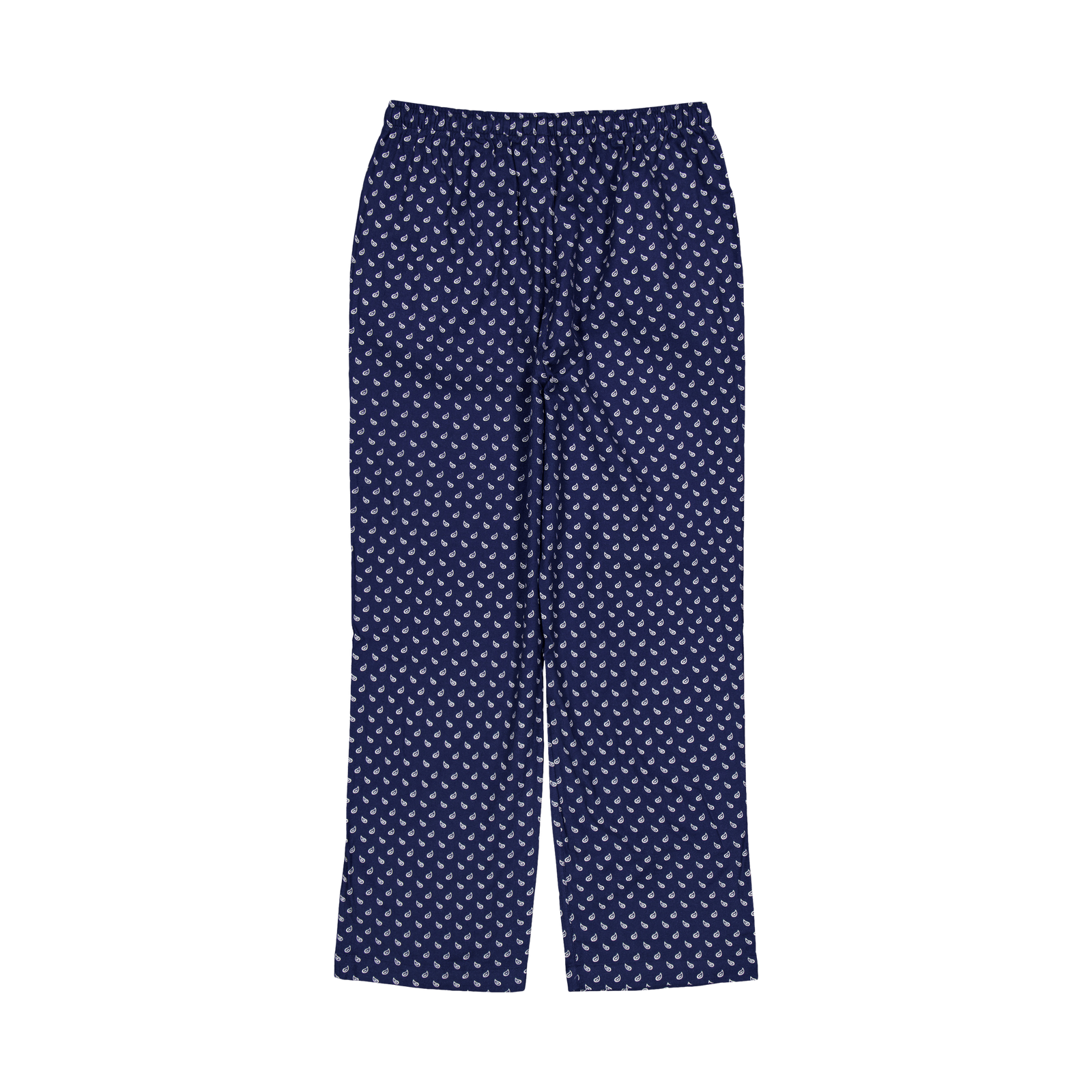 Plaid Flannel Pajama Set Navy Plaid