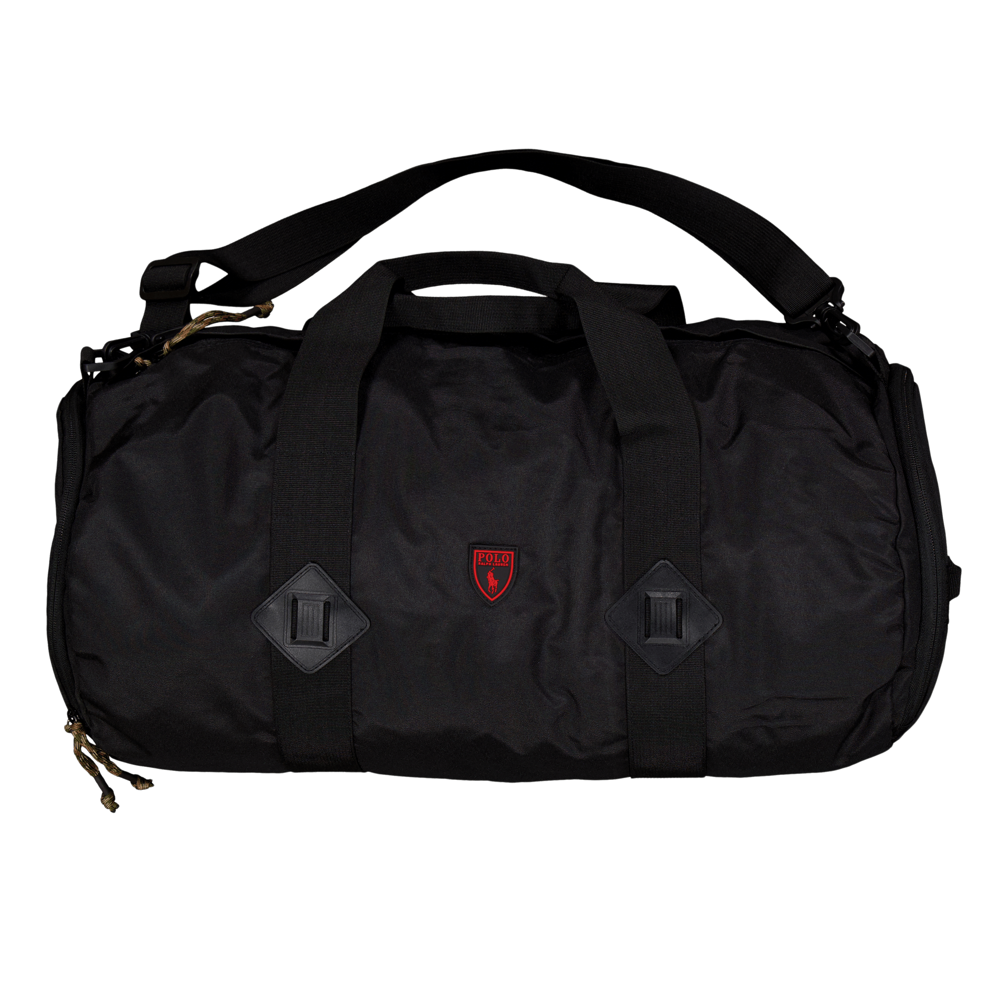 Canvas Duffel Black/Red