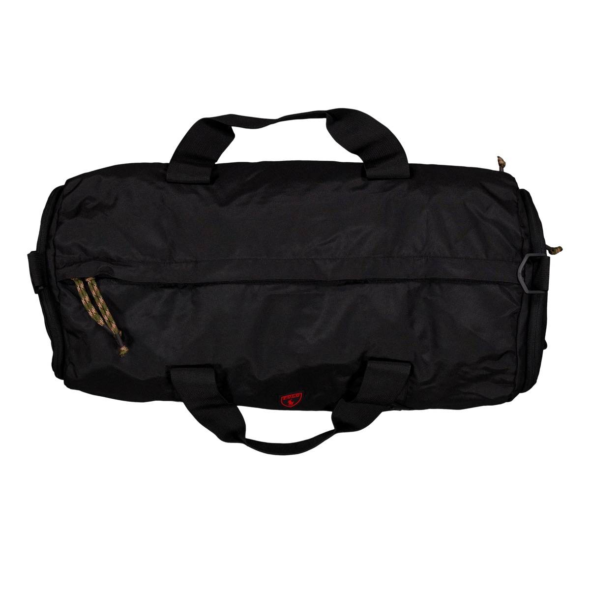 Canvas Duffel Black/Red