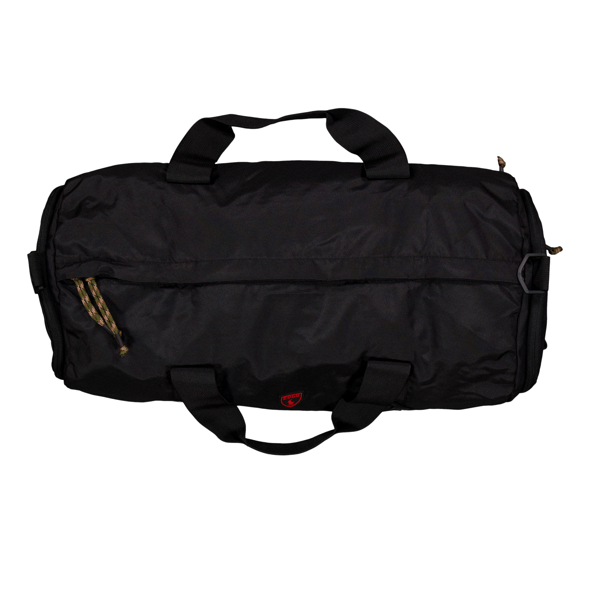 Canvas Duffel Black/Red