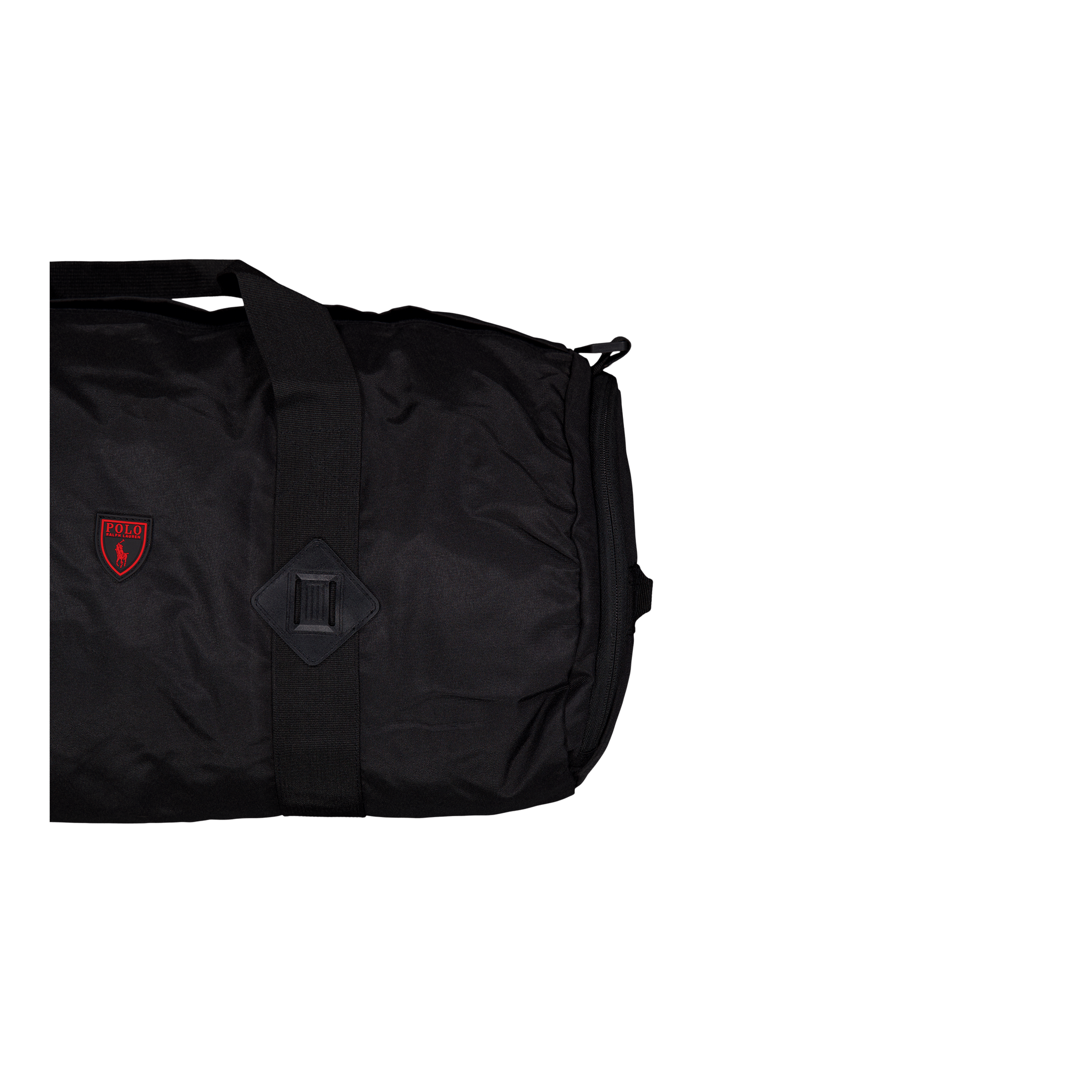 Canvas Duffel Black/Red