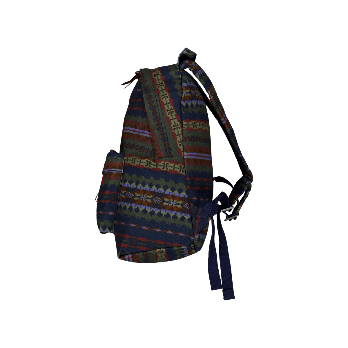 Fair Isle Canvas Backpack Printed Fairisle