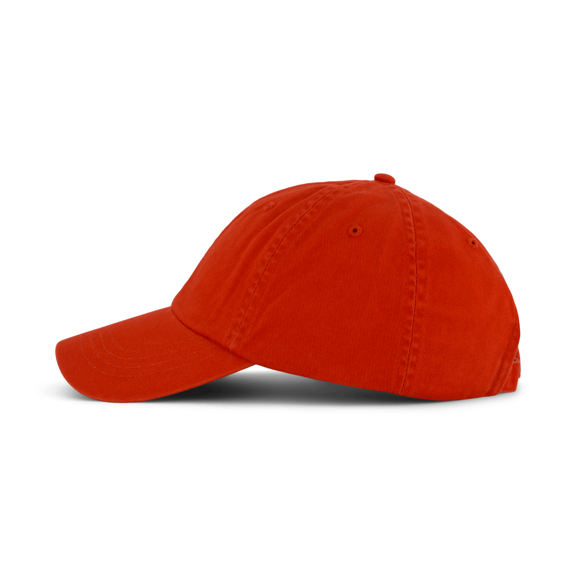 Cotton Chino Ball Cap Sportsman Orange