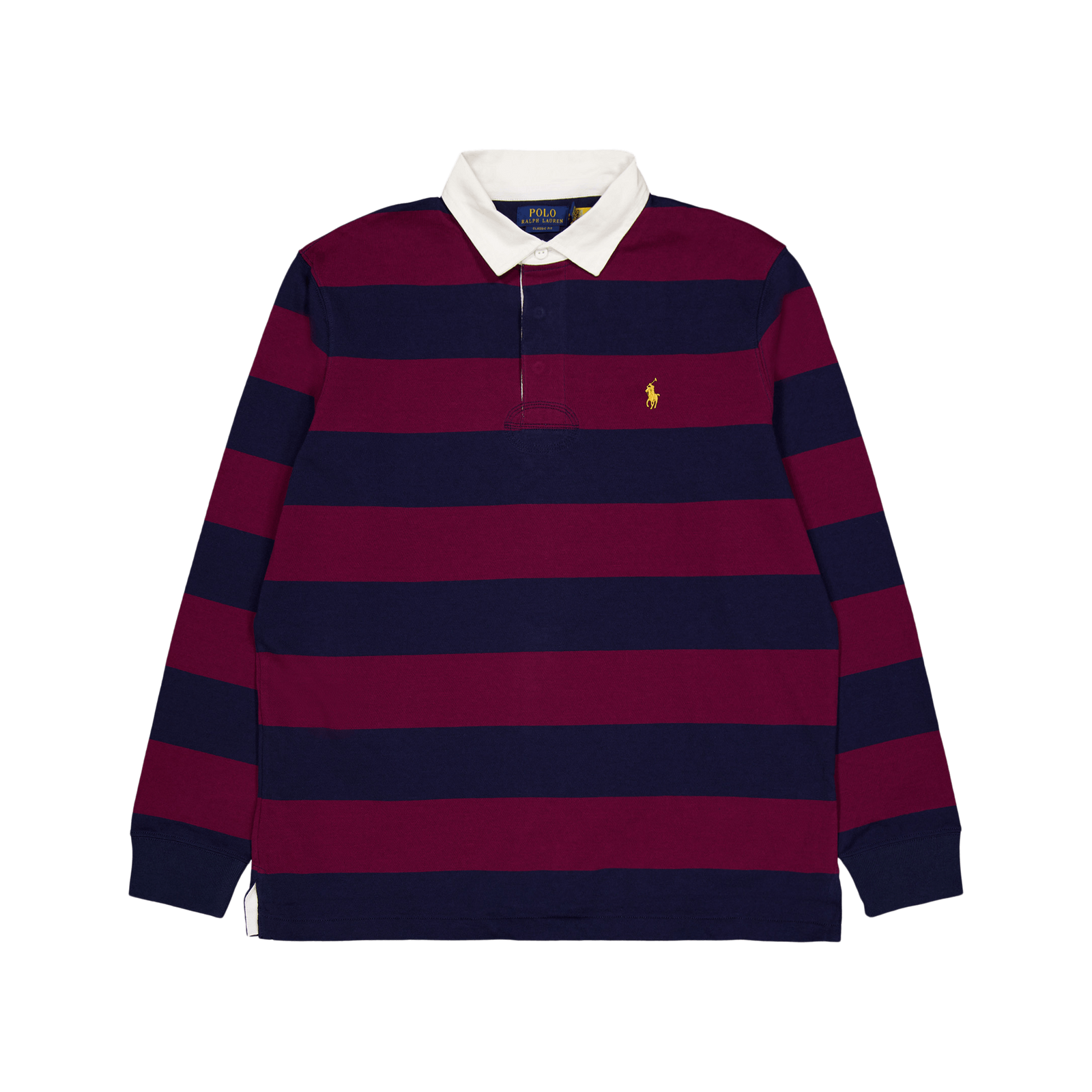 The Iconic Rugby Shirt Cruise Navy/ Classic Wine