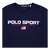 Classic Fit Polo Sport Jersey T-Shirt Cruise Navy/White