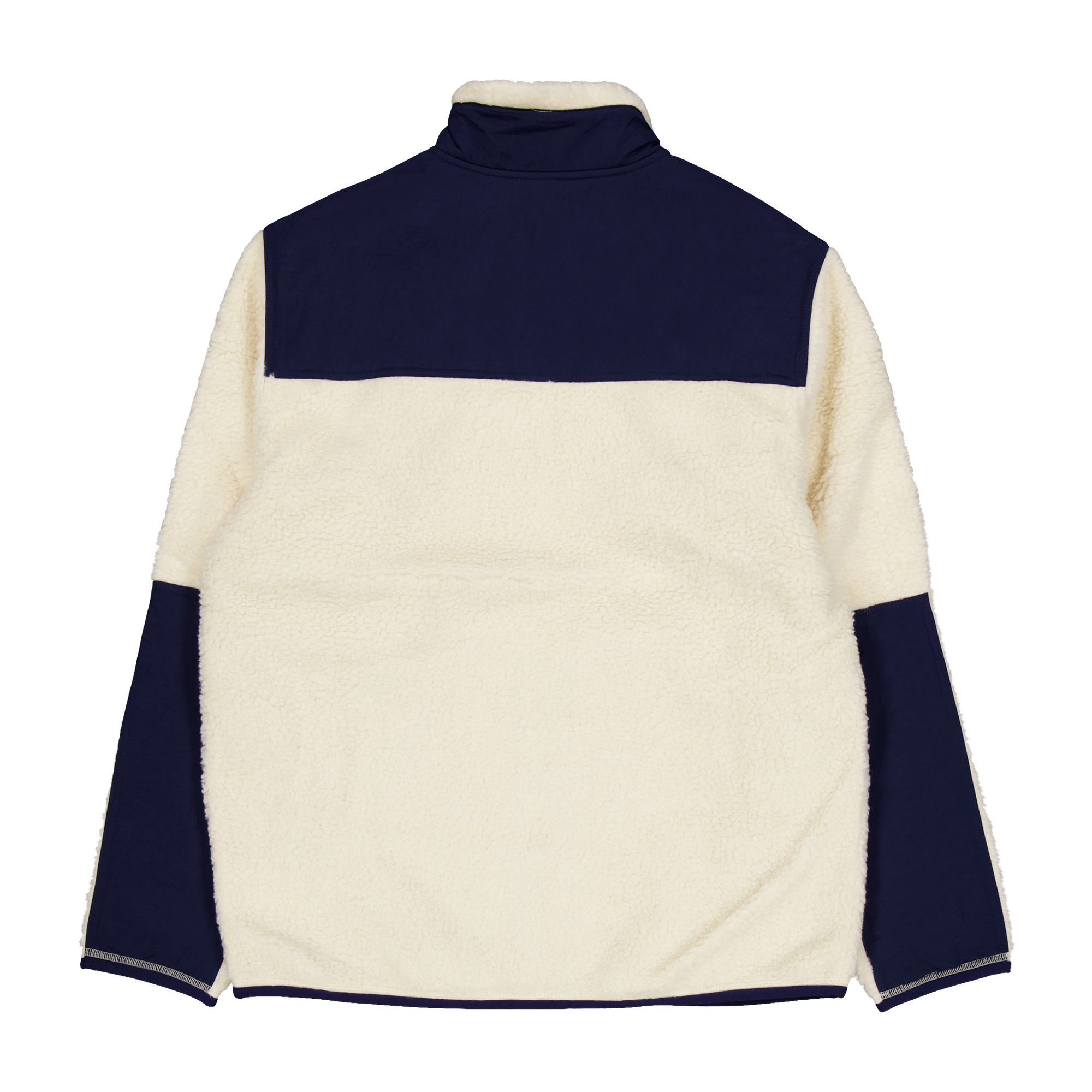 Wind-Blocking Hybrid Jacket Wintercream/ Newport Navy