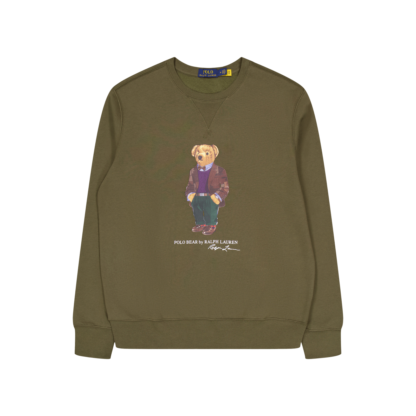 Polo Ralph Lauren Graphic Fleece-lsl-sws Fa23 Expedition Olve Hrtg Bear