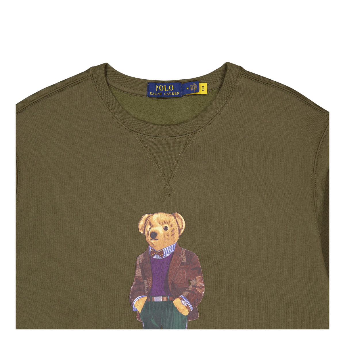 Polo Ralph Lauren Graphic Fleece-lsl-sws Fa23 Expedition Olve Hrtg Bear