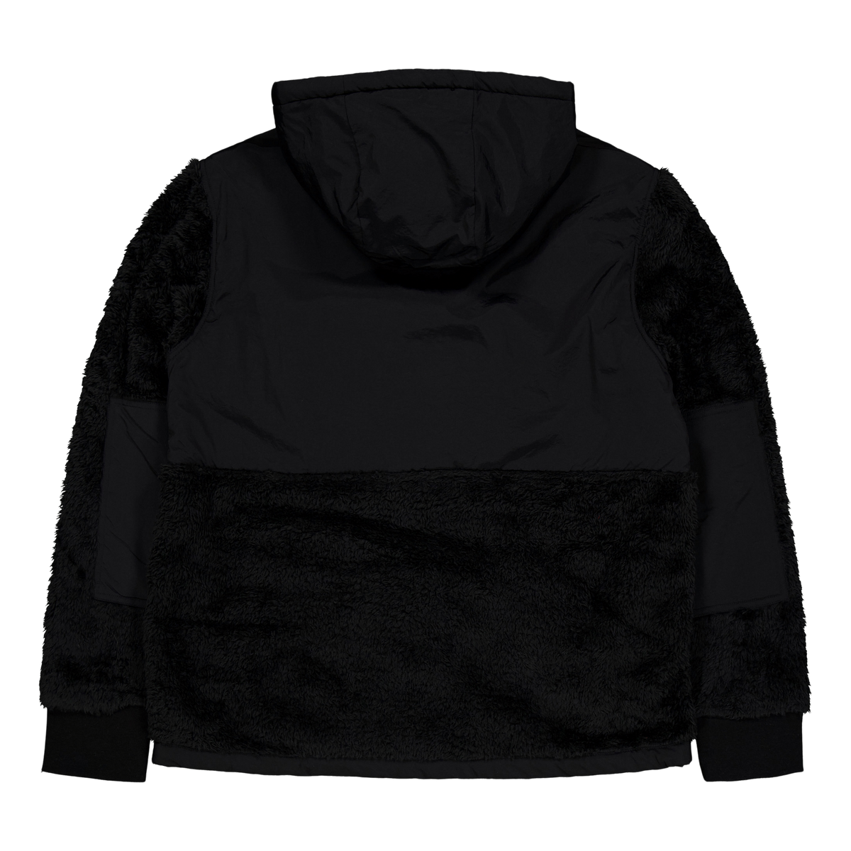 Hybrid Hoodie Polo Black