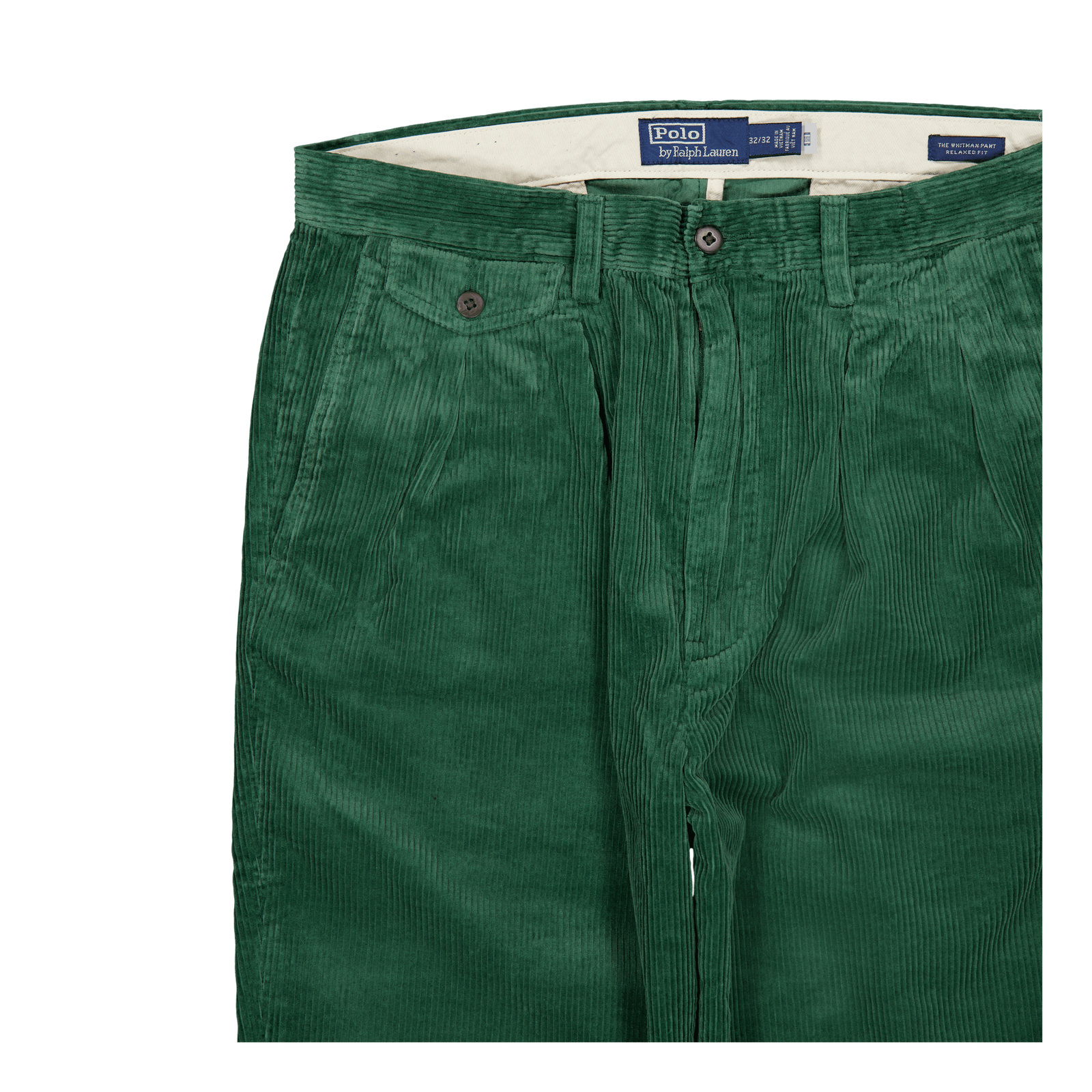 Whitman Relaxed Fit Corduroy Pant Meadow Green