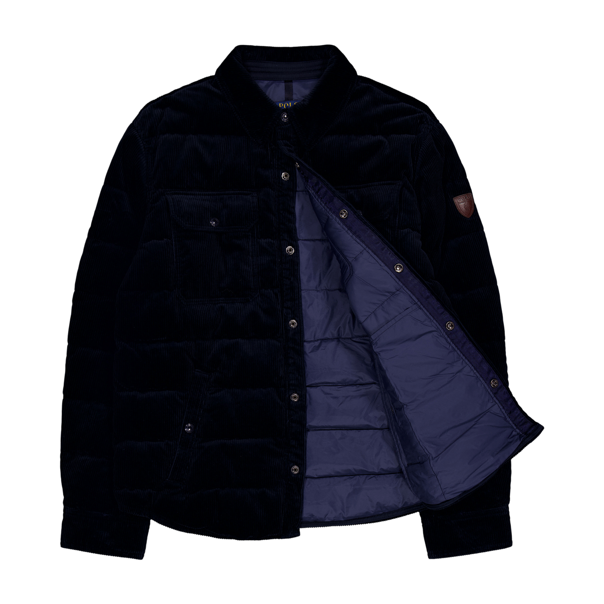 Polo aviator navy hot sale jacket