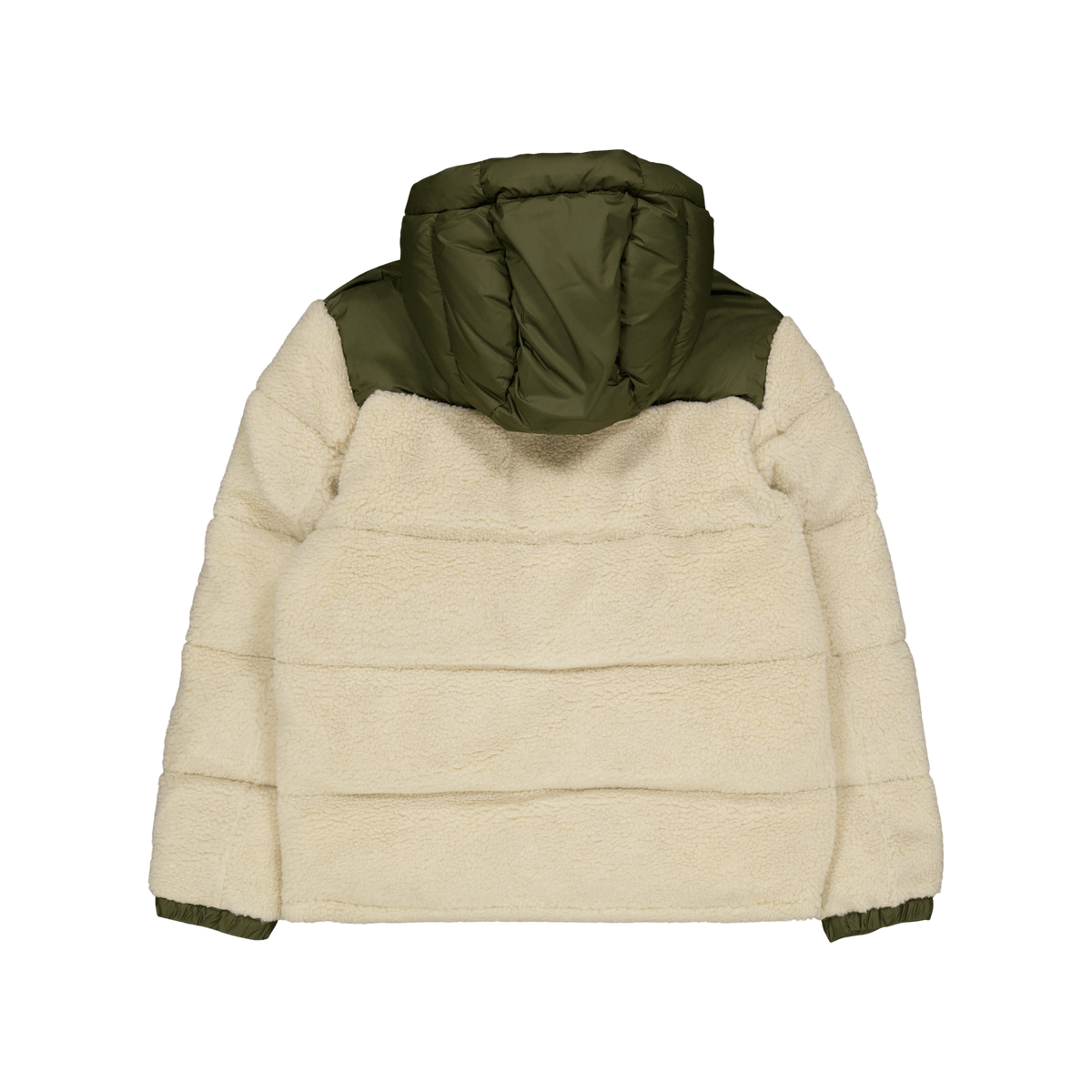 Hybrid Down Jacket Canopy Olive/Spring Beige