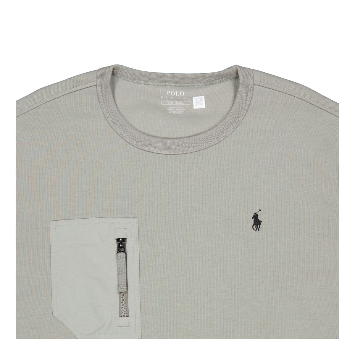 Double-Knit Pocket Sweatshirt Performance Grey