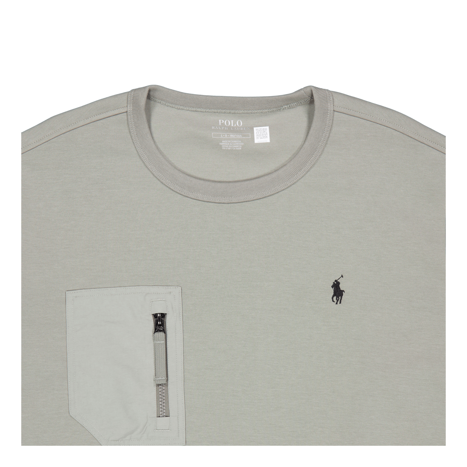 Double-Knit Pocket Sweatshirt Performance Grey