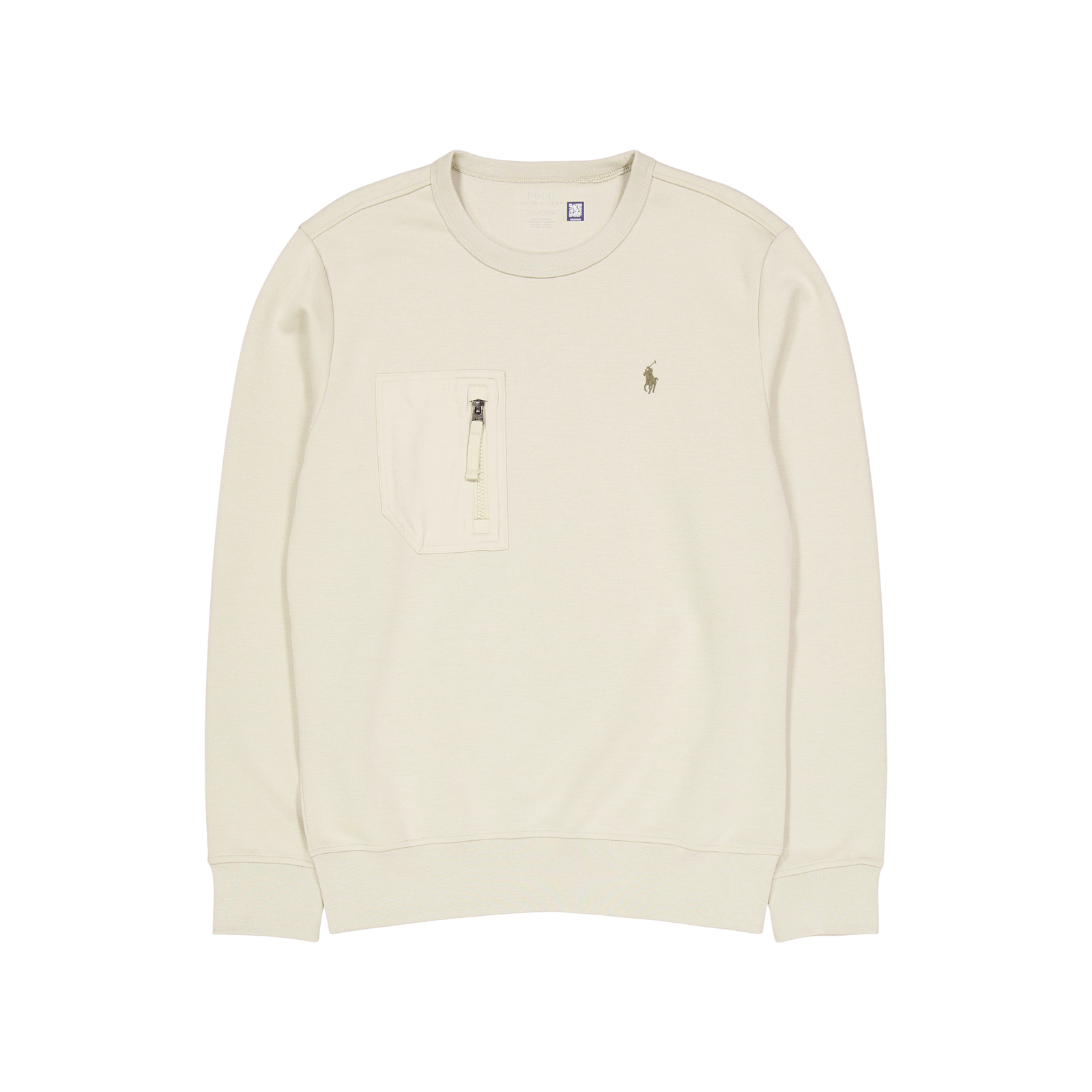 Double-Knit Pocket Sweatshirt Classic Stone
