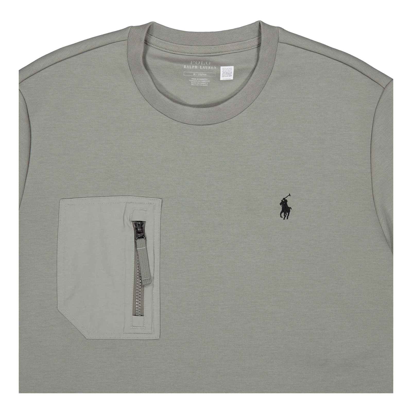 Double-Knit Pocket T-Shirt Performance Grey